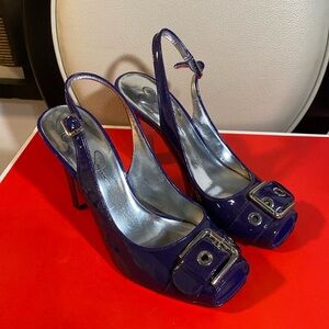 Jessica Simpson high heels shoes used in good condition .